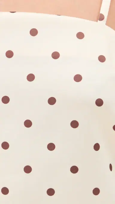 MADISON THE LABEL Santos Top Lemon w/ Choc Spot S | Thumbnail 6