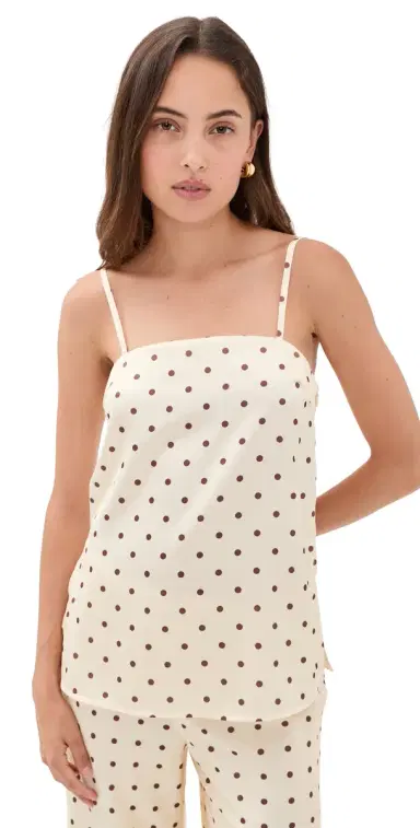 MADISON THE LABEL Santos Top Lemon w/ Choc Spot S | Thumbnail 1