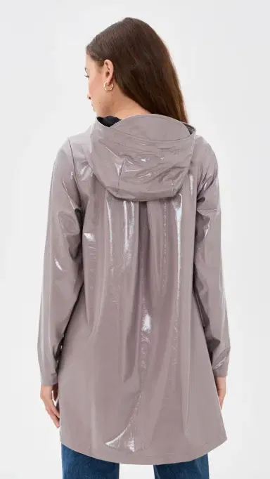 Rains A-Line Rain Jacket Cinder Glaze M | Thumbnail 3 Rains A-Line Rain Jacket Cinder Glaze M | Thumbnail 3