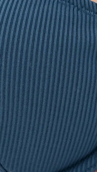 LE BOP Underwire Bikini Top Dark Denim M | Thumbnail 6
