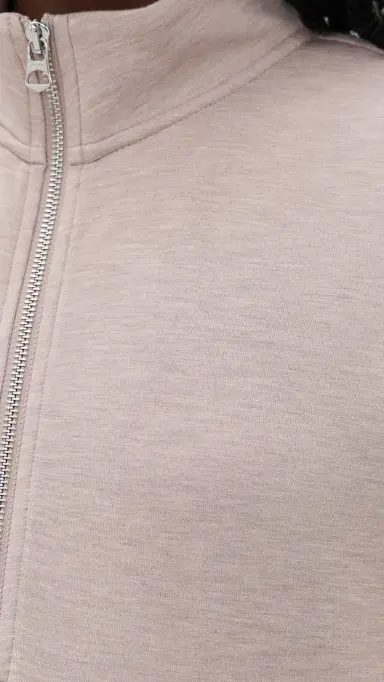 Varley Ritchie Short Sleeve Sweatshirt Taupe Marl | Thumbnail 6 Varley Ritchie Short Sleeve Sweatshirt Taupe Marl | Thumbnail 6