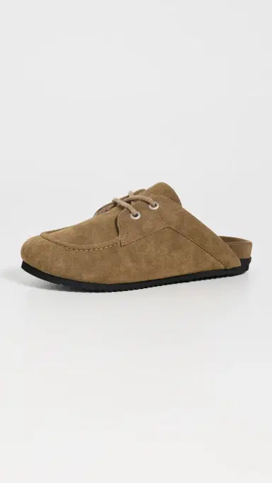 ROAM The Mock Loafer Mules Taupe 6 | Thumbnail 2