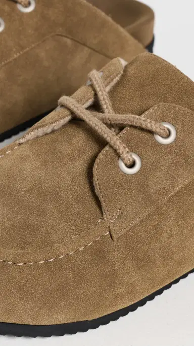 ROAM The Mock Loafer Mules Taupe 6 | Thumbnail 6