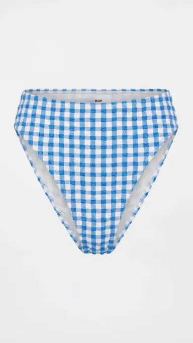 LE BOP High Waisted Bikini Bottoms Gingham (arina/) | Thumbnail 6