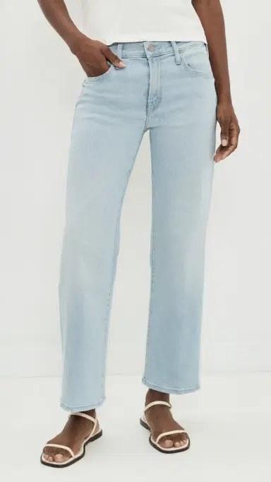Mother The Mid Rise Rambler Zip Ankle Jeans Pretty Please 33 | Thumbnail 2
