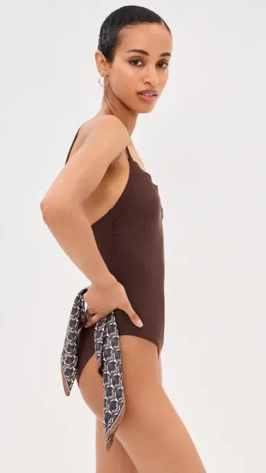 LE BOP Scallop One Piece Chocolate L | Thumbnail 4