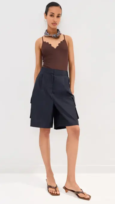 LE BOP Scallop One Piece Chocolate L | Thumbnail 5