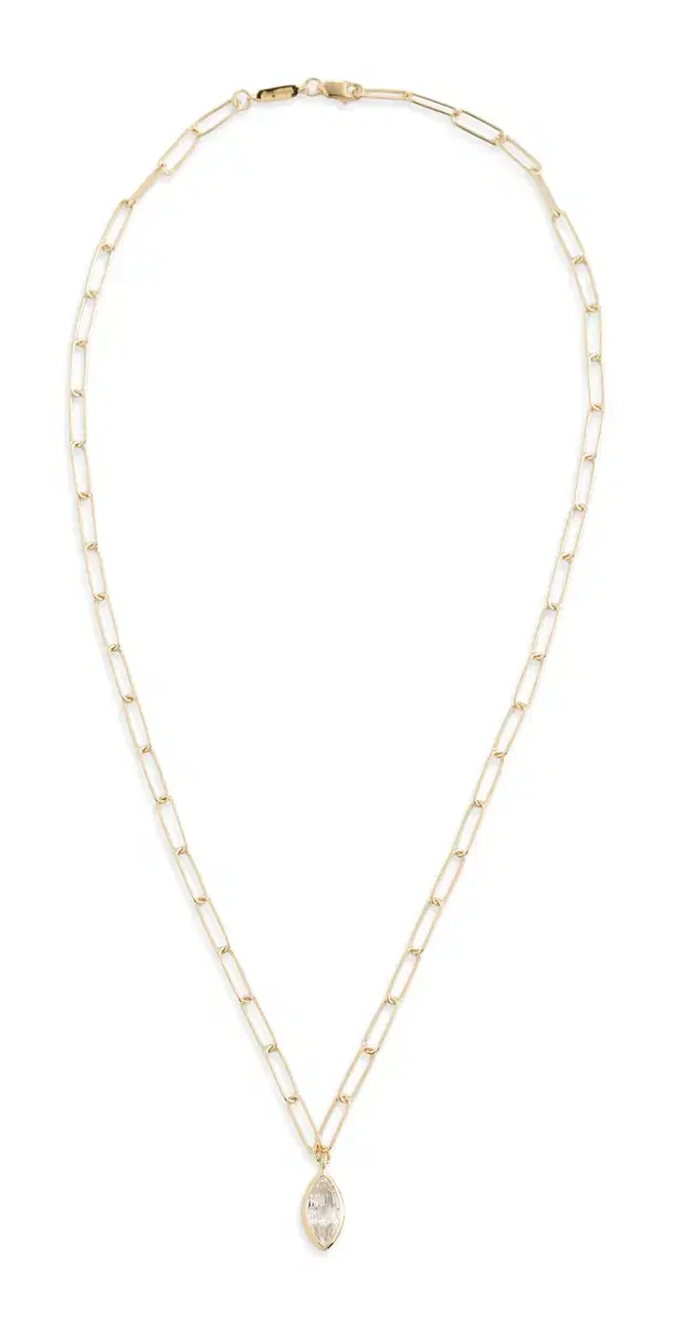 Marquise Lovelink Necklace Gold One Size