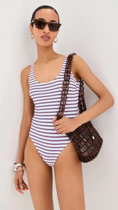 LE BOP coop Neck One Piece VARIGATED TRIPE | Thumbnail 2 LE BOP coop Neck One Piece VARIGATED TRIPE | Thumbnail 2