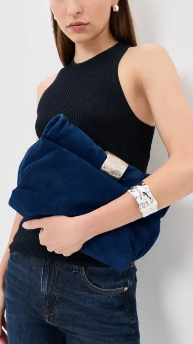 Staud Suede Cuff Clutch | Thumbnail 3 Staud Suede Cuff Clutch | Thumbnail 3