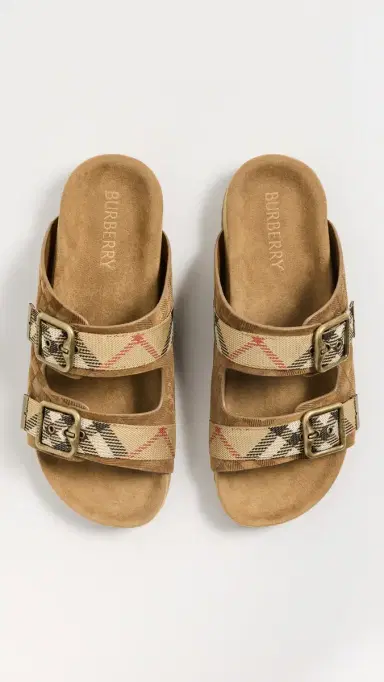 Burberry Suede Urchin Sandals | Thumbnail 2 Burberry Suede Urchin Sandals | Thumbnail 2