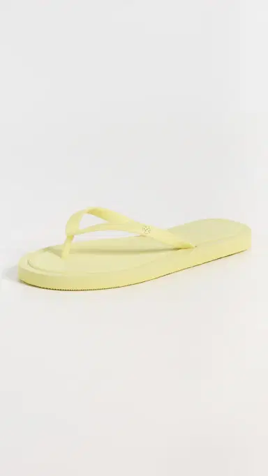 Tory Burch Kira Padded Flip Flops Soft Yellow | Thumbnail 5 Tory Burch Kira Padded Flip Flops Soft Yellow | Thumbnail 5
