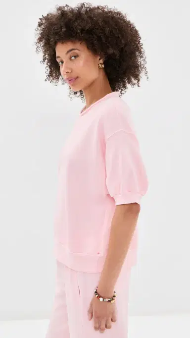 XÍRENA Jax weatshirt Pink Drop | Thumbnail 4 XÍRENA Jax weatshirt Pink Drop | Thumbnail 4