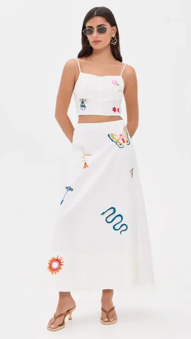Cleobella Eden Skirt ontecito Embroidery otif | Thumbnail 5 Cleobella Eden Skirt ontecito Embroidery otif | Thumbnail 5