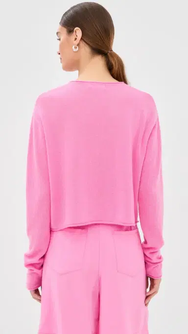 Sablyn Lance Cashmere Cropped Pullover | Thumbnail 3 Sablyn Lance Cashmere Cropped Pullover | Thumbnail 3