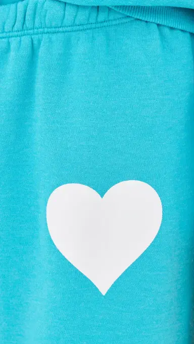 Sprwmn Heart Sweatpants Aquamarine | Thumbnail 6 Sprwmn Heart Sweatpants Aquamarine | Thumbnail 6