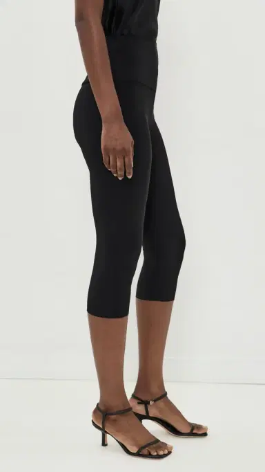 Norma Kamali Pedal Pusher Capri Leggings | Thumbnail 4 Norma Kamali Pedal Pusher Capri Leggings | Thumbnail 4