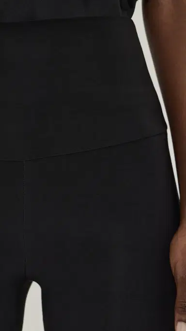 Norma Kamali Pedal Pusher Capri Leggings | Thumbnail 6 Norma Kamali Pedal Pusher Capri Leggings | Thumbnail 6