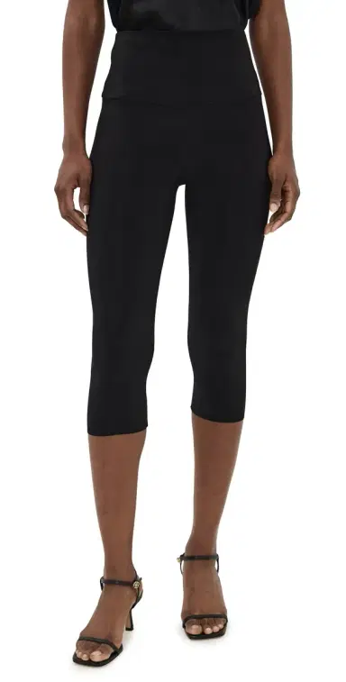 Norma Kamali Pedal Pusher Capri Leggings | Thumbnail 1 Norma Kamali Pedal Pusher Capri Leggings | Thumbnail 1