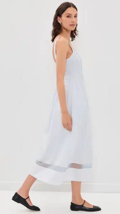 Jenni Kayne Sway Dress Baby Blue L | Thumbnail 4 Jenni Kayne Sway Dress Baby Blue L | Thumbnail 4