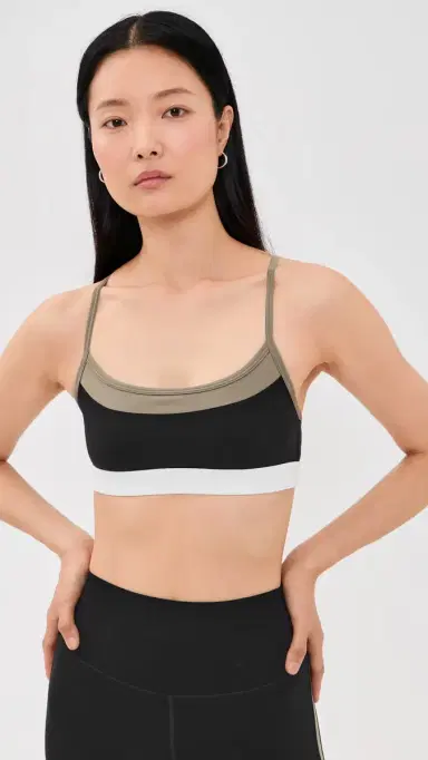 Splits59 cottie Airweight Bra Black/Lentil | Thumbnail 2 Splits59 cottie Airweight Bra Black/Lentil | Thumbnail 2