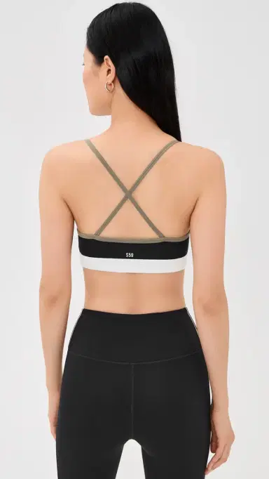 Splits59 cottie Airweight Bra Black/Lentil | Thumbnail 3 Splits59 cottie Airweight Bra Black/Lentil | Thumbnail 3