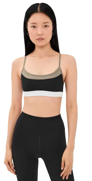 Splits59 cottie Airweight Bra Black/Lentil | Thumbnail 1 Splits59 cottie Airweight Bra Black/Lentil | Thumbnail 1
