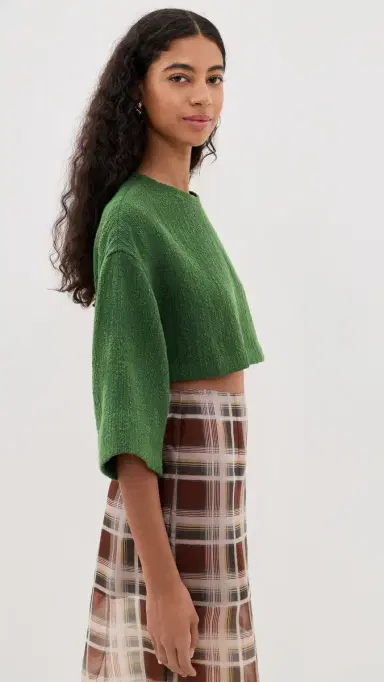 MARRAKSHI LIFE The Cropped T-Shirt Pine Flamme | Thumbnail 4