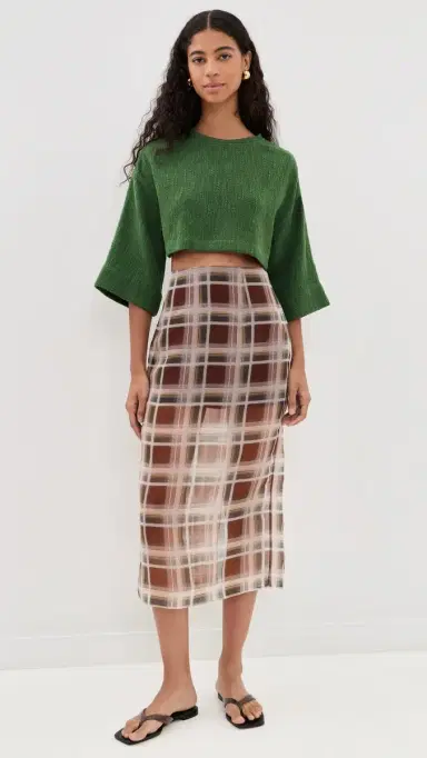 MARRAKSHI LIFE The Cropped T-Shirt Pine Flamme | Thumbnail 5