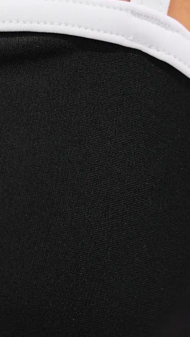 LE BOP Tamera Colorblock Bikini Top Black/White M | Thumbnail 6