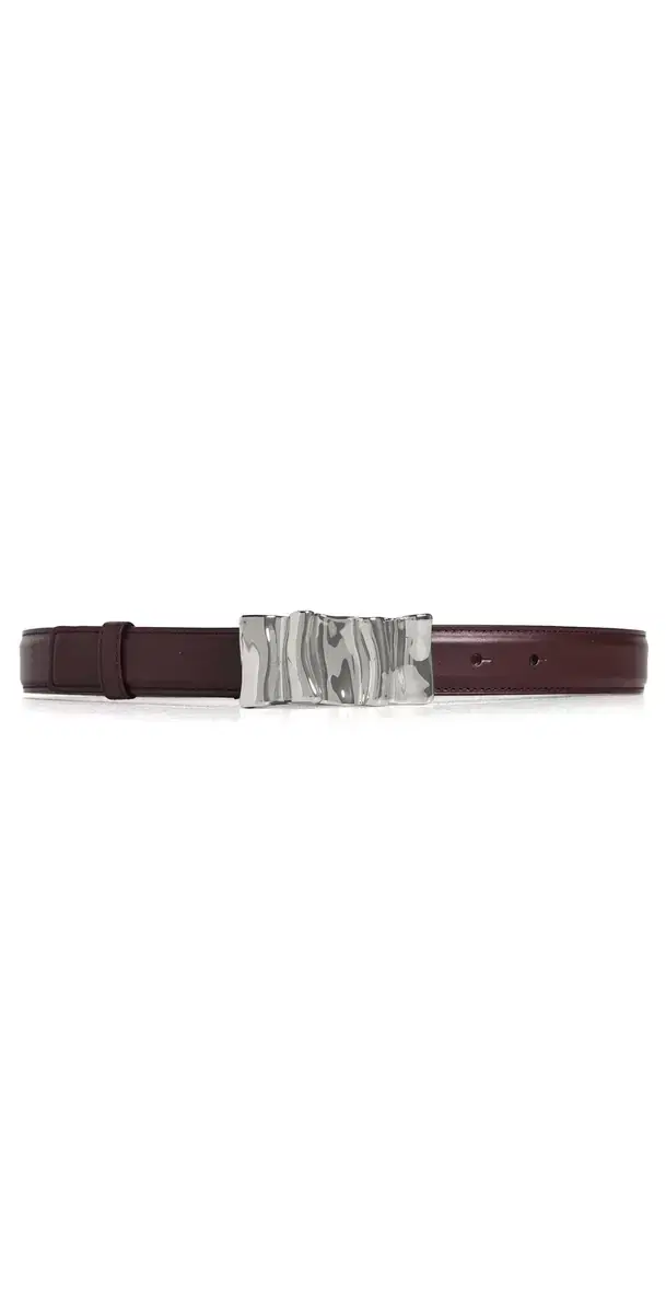 Altuzarra Buckle Belt Deep Cherry