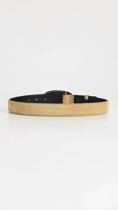 Altuzarra Oval Plaque Belt Tan | Thumbnail 4