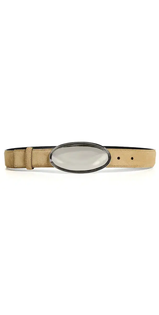 Altuzarra Oval Plaque Belt Tan