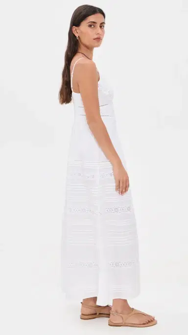 XÍRENA Joni Dress White | Thumbnail 4