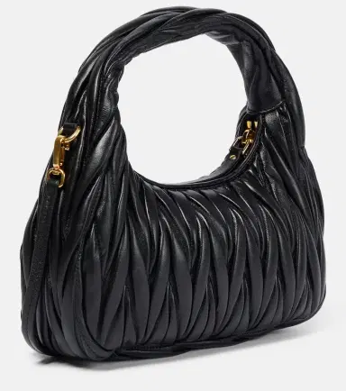 Miu Miu Miu Wander matelassé leather shoulder bag | Thumbnail 3 Miu Miu Miu Wander matelassé leather shoulder bag | Thumbnail 3