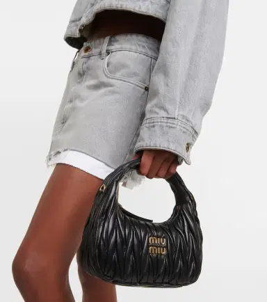 Miu Miu Miu Wander matelassé leather shoulder bag | Thumbnail 4 Miu Miu Miu Wander matelassé leather shoulder bag | Thumbnail 4