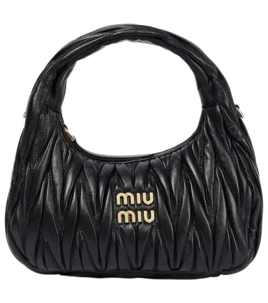 Miu Miu Miu Wander matelassé leather shoulder bag | Thumbnail 1 Miu Miu Miu Wander matelassé leather shoulder bag | Thumbnail 1