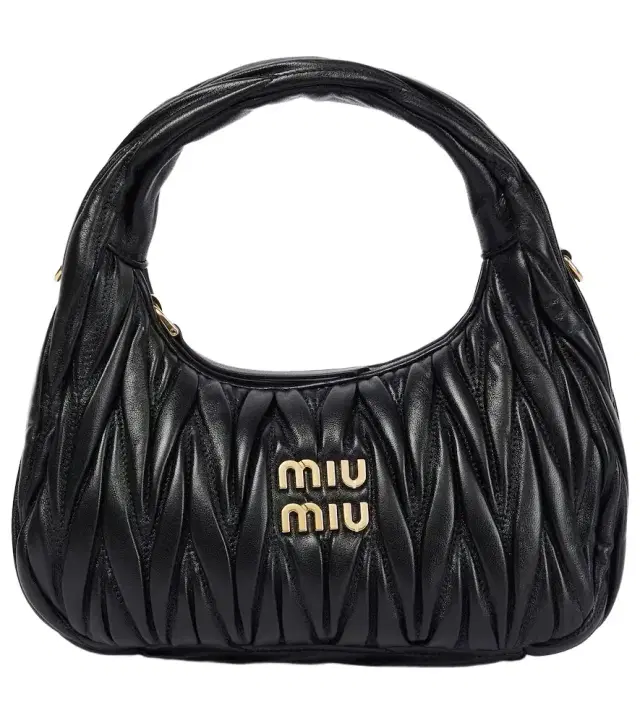 Miu Miu Miu Wander matelassé leather shoulder bag