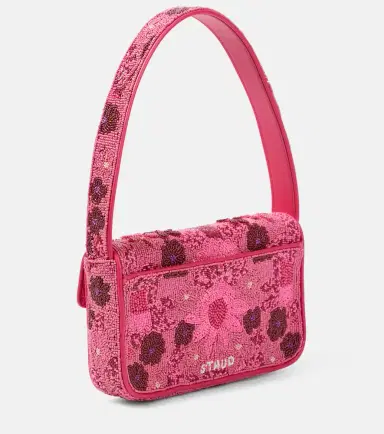Staud Tommy beaded shoulder bag | Thumbnail 2 Staud Tommy beaded shoulder bag | Thumbnail 2
