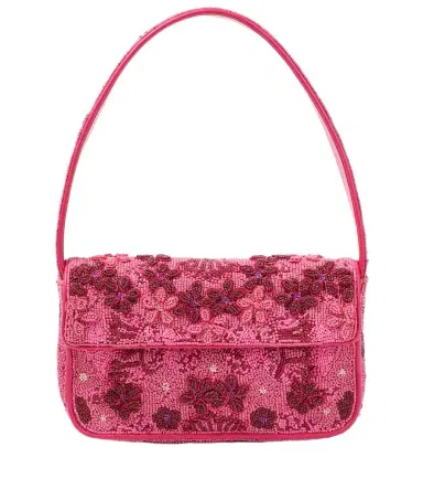 Staud Tommy beaded shoulder bag | Thumbnail 1 Staud Tommy beaded shoulder bag | Thumbnail 1
