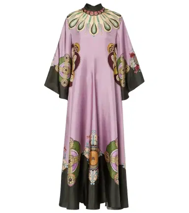 La DoubleJ Magnifico printed silk twill kaftan | Thumbnail 1 La DoubleJ Magnifico printed silk twill kaftan | Thumbnail 1