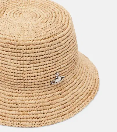 Vivienne Westwood Orb raffia bucket hat | Thumbnail 2