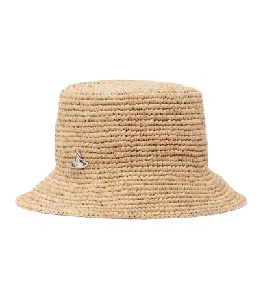 Vivienne Westwood Orb raffia bucket hat | Thumbnail 1