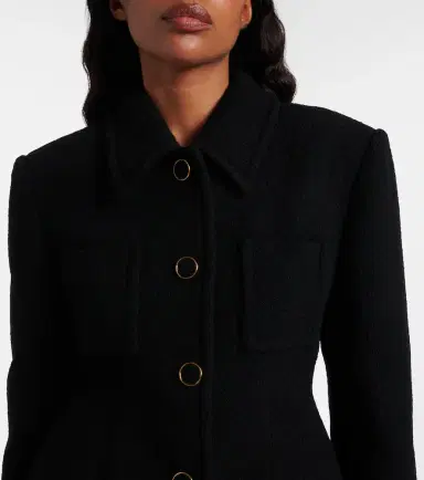 Chloé Chloé Wool-blend jacket | Thumbnail 4