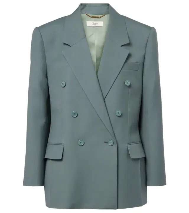 Chloe Chloé Double-breasted wool blazer