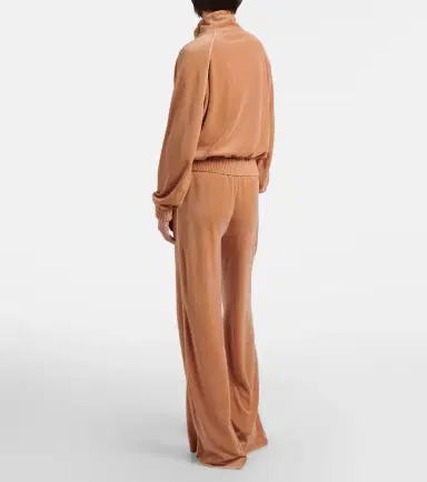 Chloé Chloé Cotton-blend velour sweatpants | Thumbnail 2