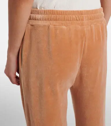 Chloé Chloé Cotton-blend velour sweatpants | Thumbnail 4