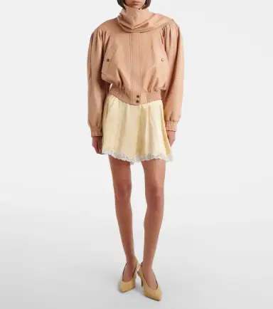 Chloé Chloé Silk satin shorts | Thumbnail 2 Chloé Chloé Silk satin shorts | Thumbnail 2