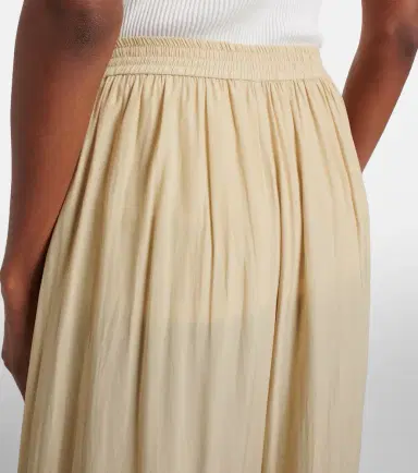 Chloe Chloé Pleated satin balloon pants | Thumbnail 3
