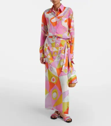 PUCCI Orchidee cotton shirt | Thumbnail 4 PUCCI Orchidee cotton shirt | Thumbnail 4